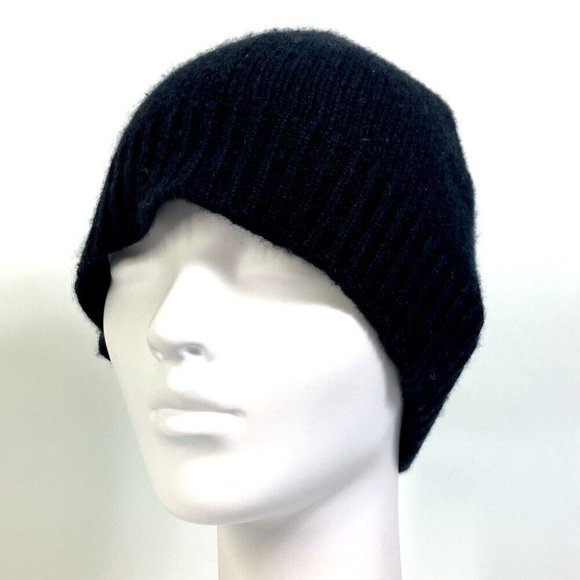 HERMES Beanie Apparel/fashion accessories Knit hat Cashmere Black - Picture 4 of 11